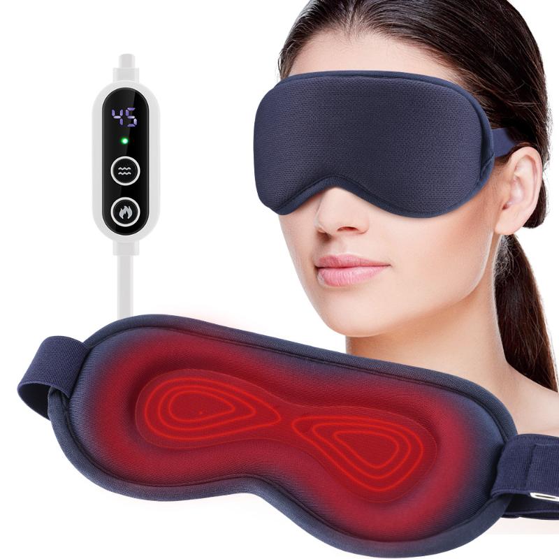 Eye Mask Heated - 3-level Hot Compress And Massage Eye