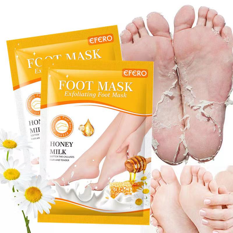 Foot Mask Peeling - 1 Pag = 1 Pair Honey