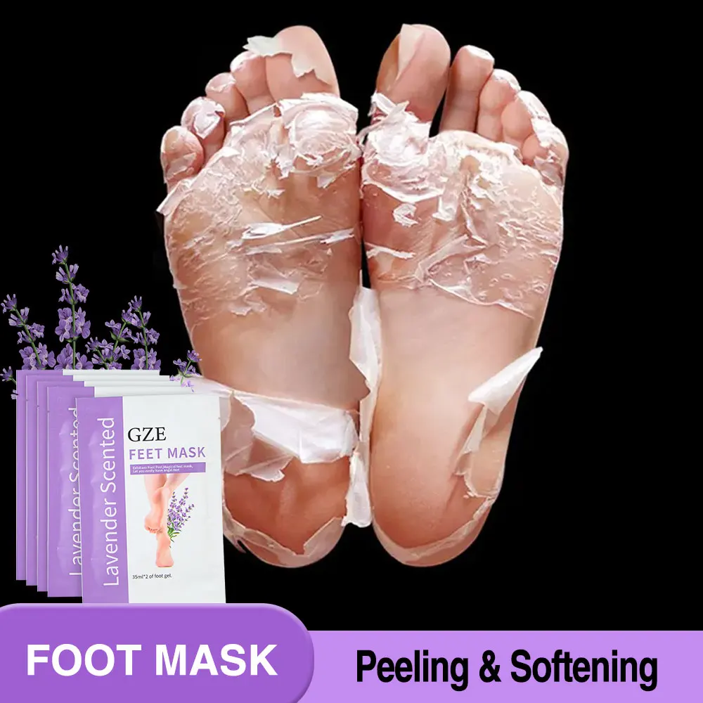 Foot Mask Peeling - GZE Foot Peel Mask Skin Exfoliating