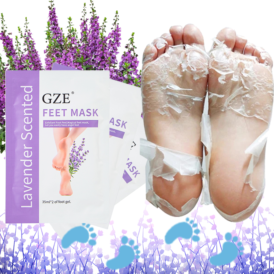 Foot Mask Peeling - GZE Foot Peel Mask Skin Exfoliating