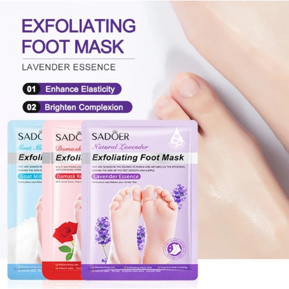 Foot Mask Peeling - Milk Lavender Foot Mask Moisturizing Foot