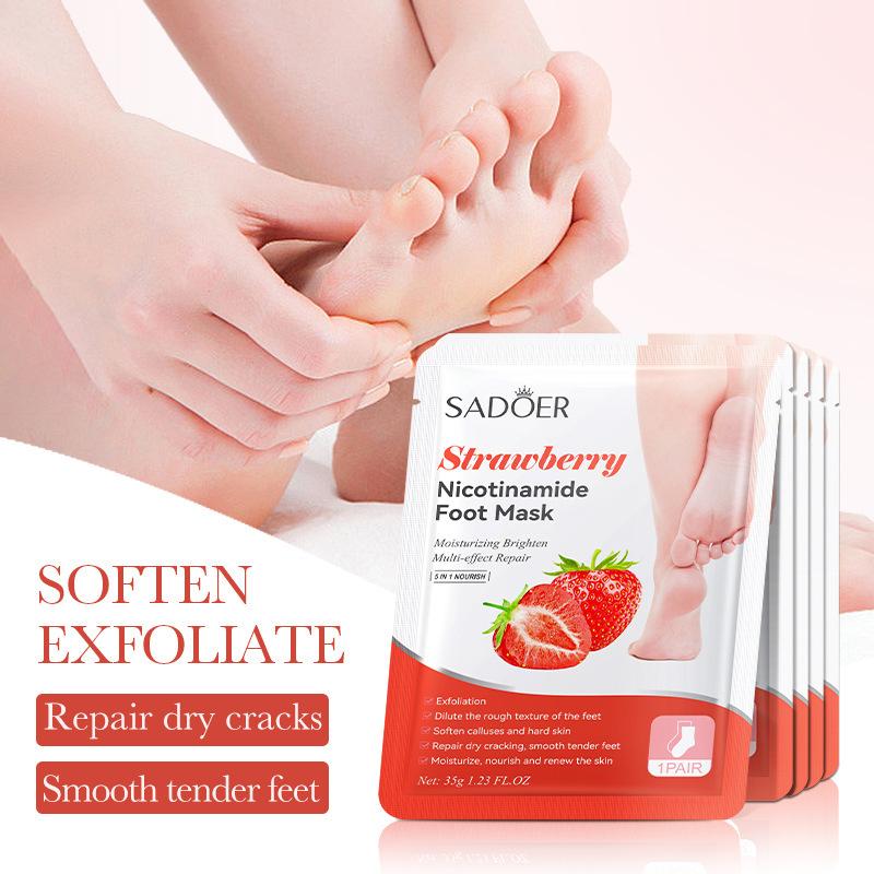 1 Pairs SADOER Fruits Foot Mas – обзор и цена Foot Mask Peeling