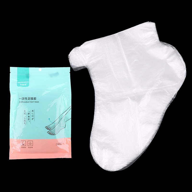 100Pcs Disposable PE Empty Glo – обзор и цена Foot Mask Peeling