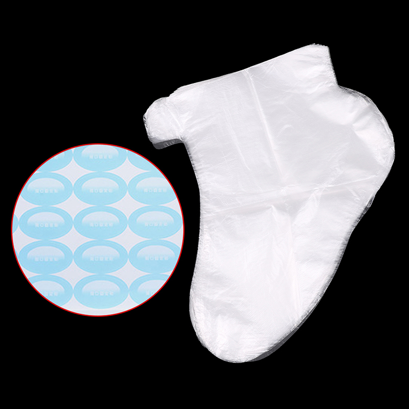 100Pcs Disposable PE Empty Glo – обзор и цена Foot Mask Peeling
