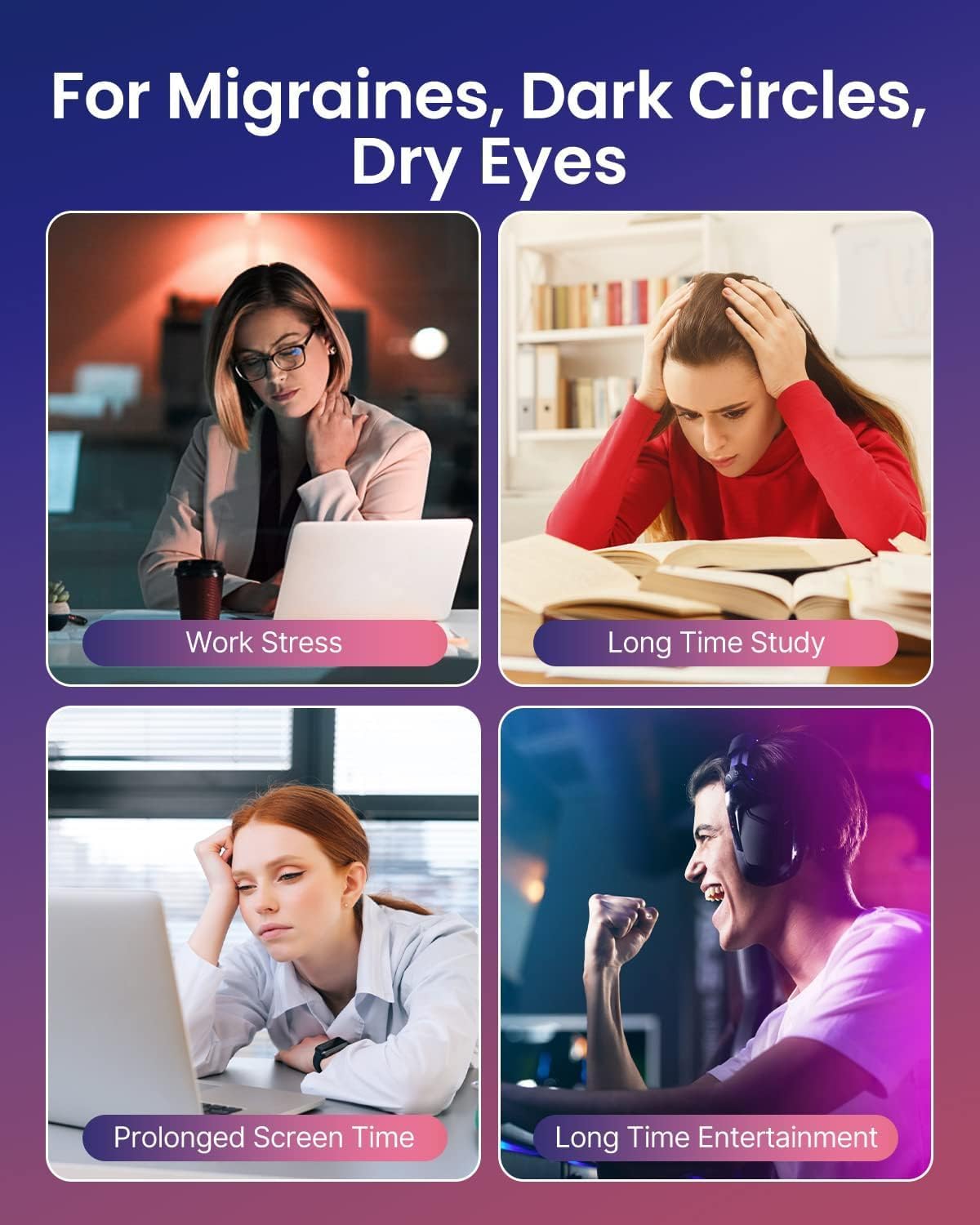 Eye Massager with Heat, Gift f – обзор и цена Eye Mask Heated