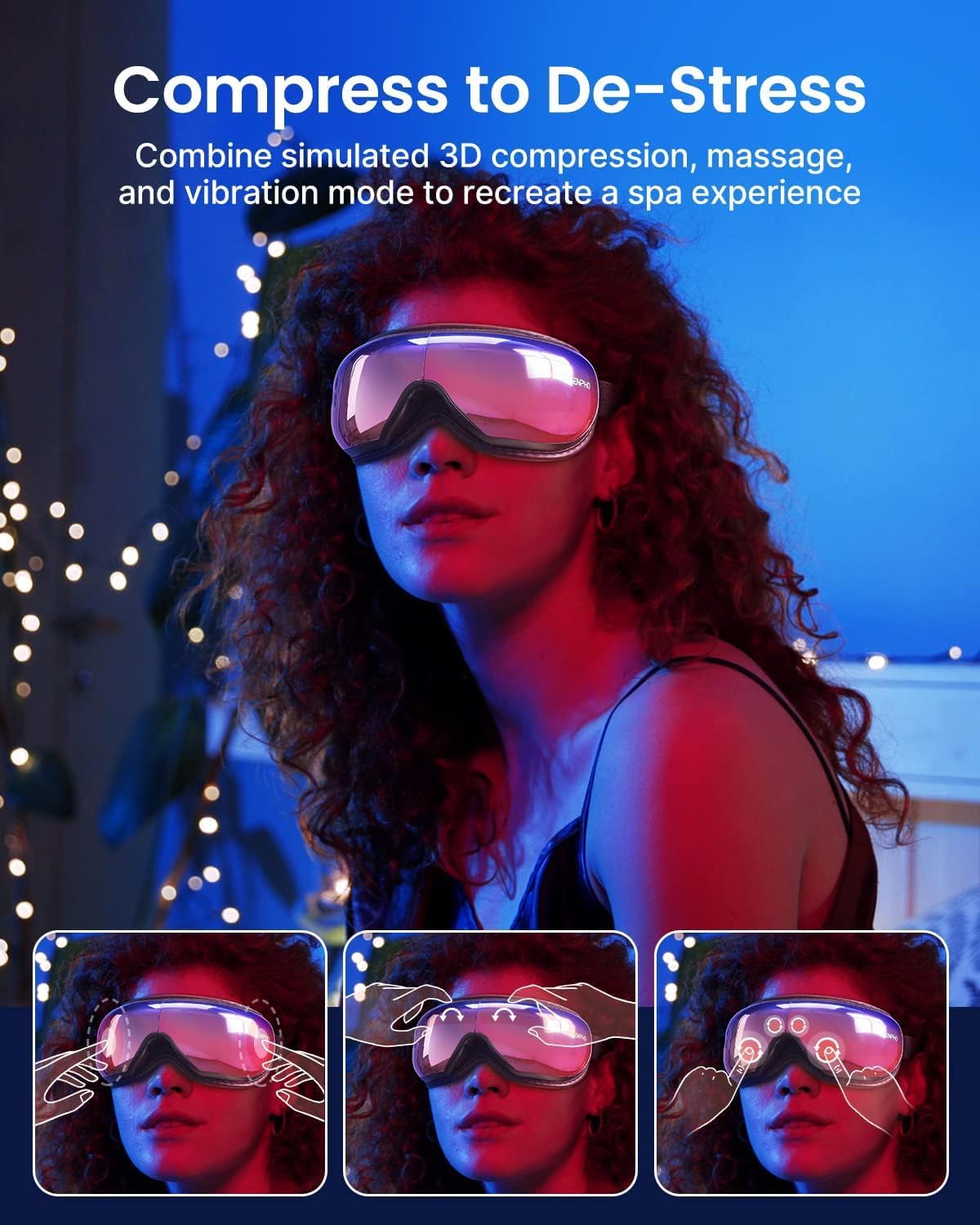 Eye Massager with Heat, Gift f – обзор и цена Eye Mask Heated