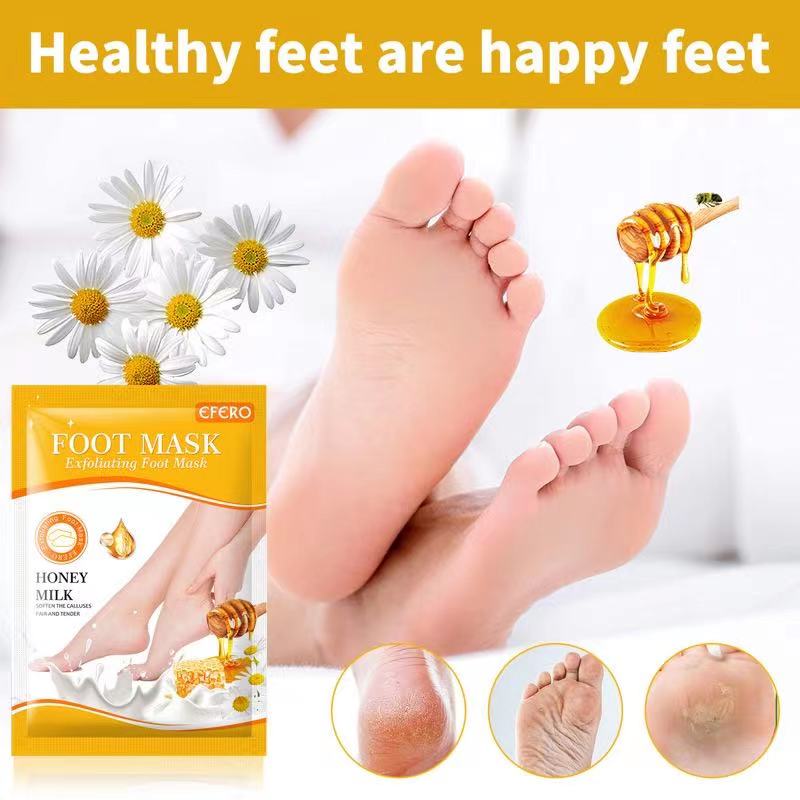 1 Pag = 1 Pair Honey Foot Mask – обзор и цена Foot Mask Peeling