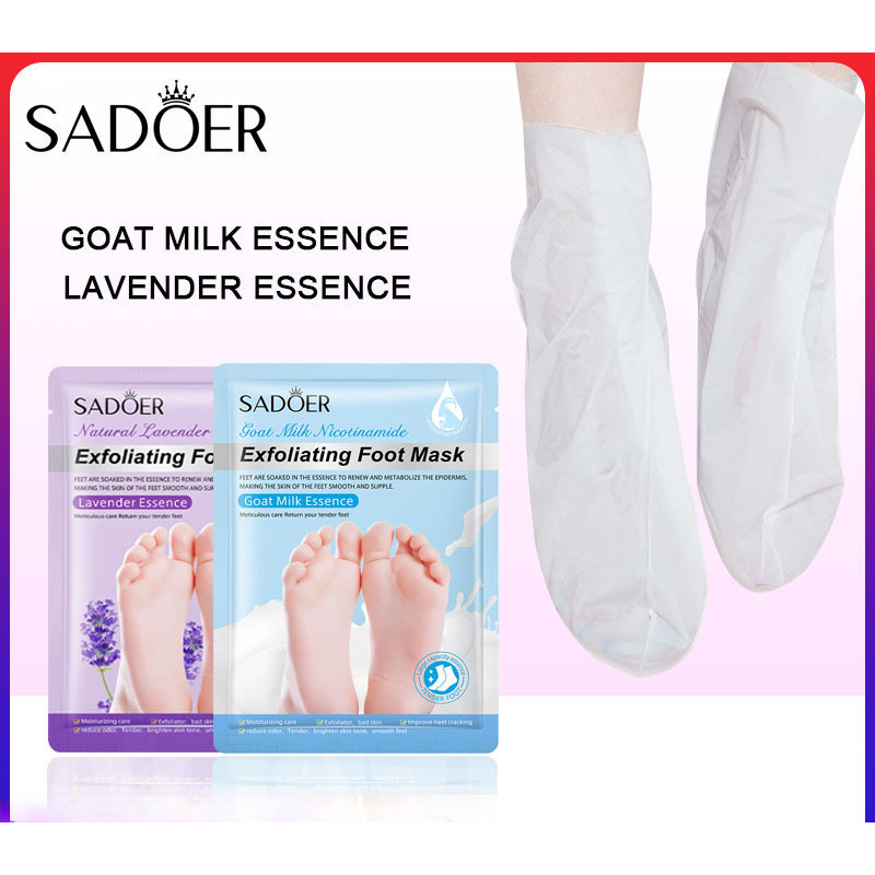 SADOER  Exfoliating Feet Mask  – обзор и цена Foot Mask Peeling