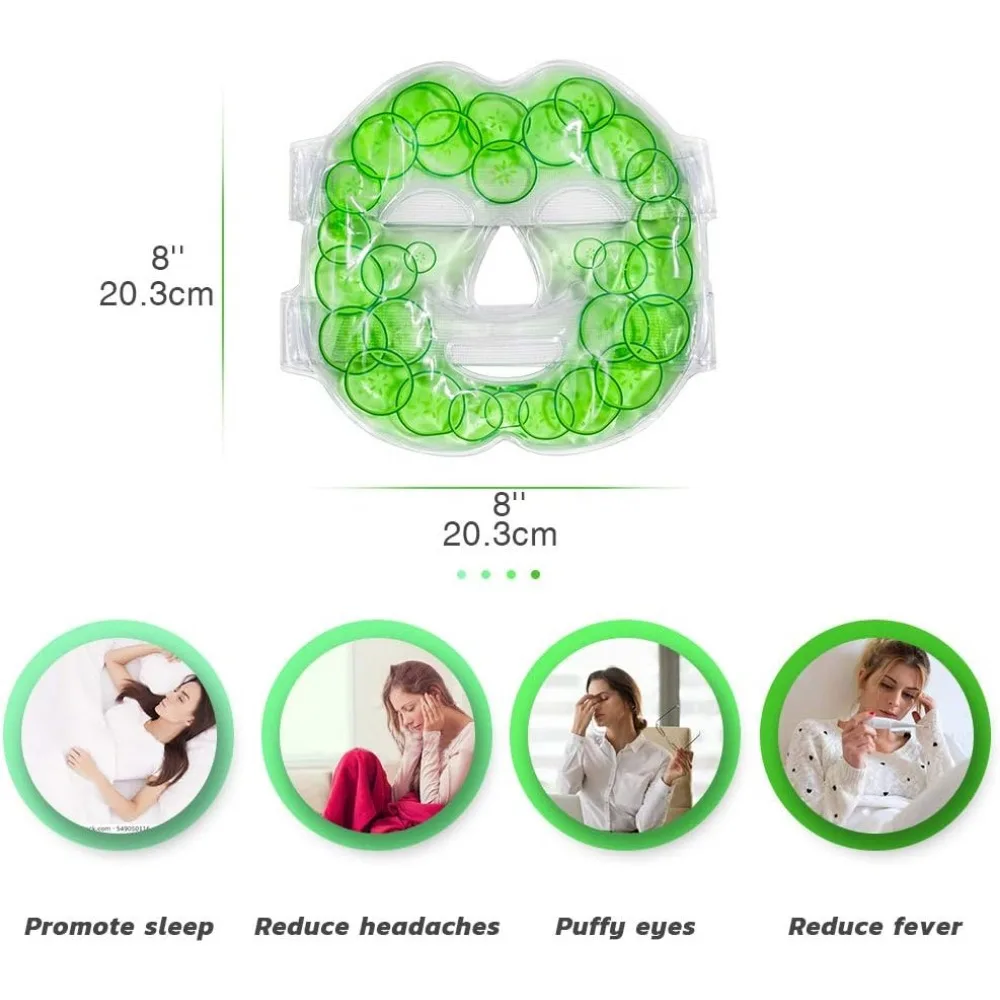 Face Ice Gel Pack with Wrap Re – обзор и цена Eye Mask Heated