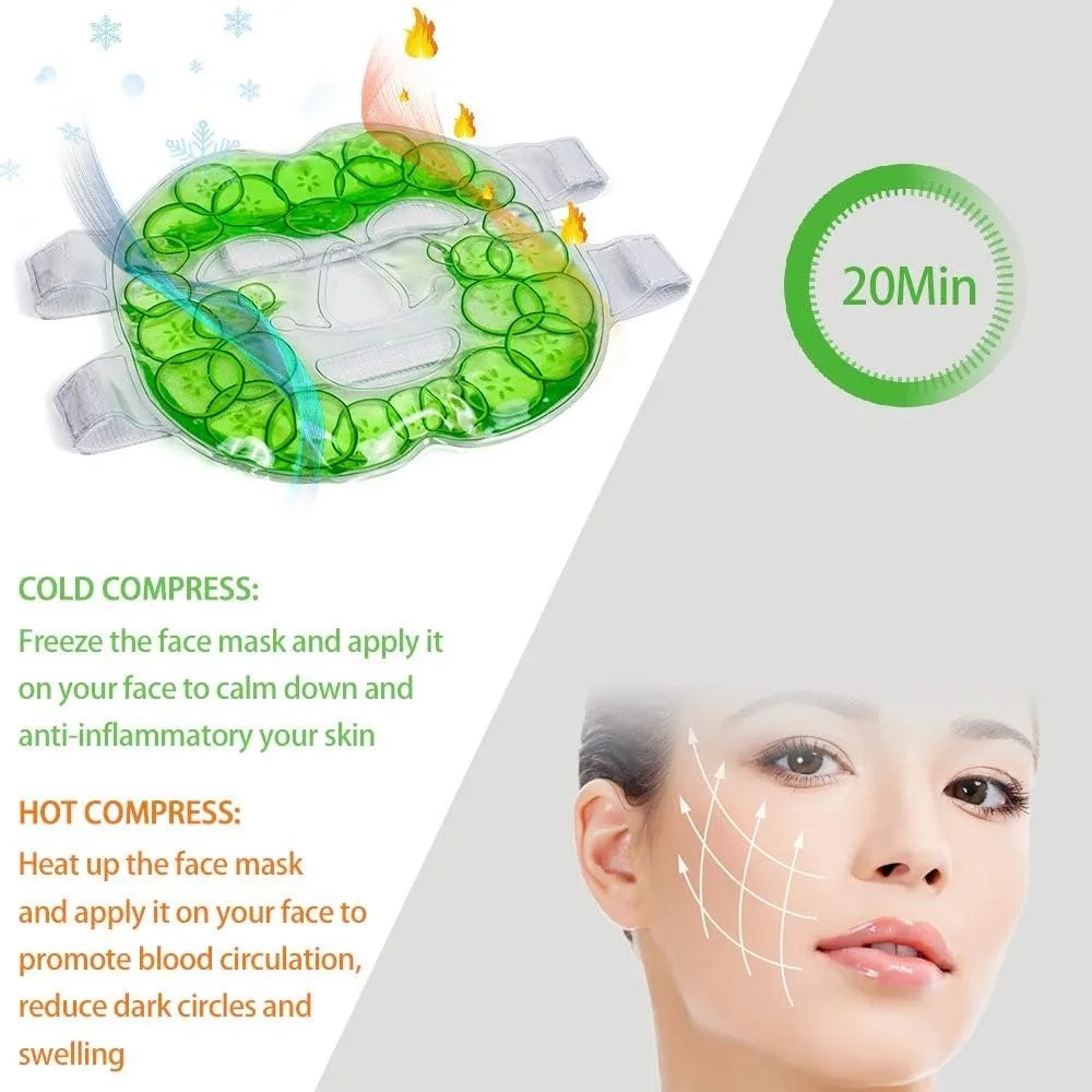 Face Ice Gel Pack with Wrap Re – обзор и цена Eye Mask Heated