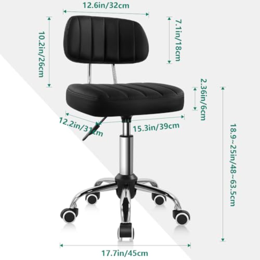 Square Swivel Stool with Wheel – обзор и цена Spa&Wellness Earth City Шелепиха