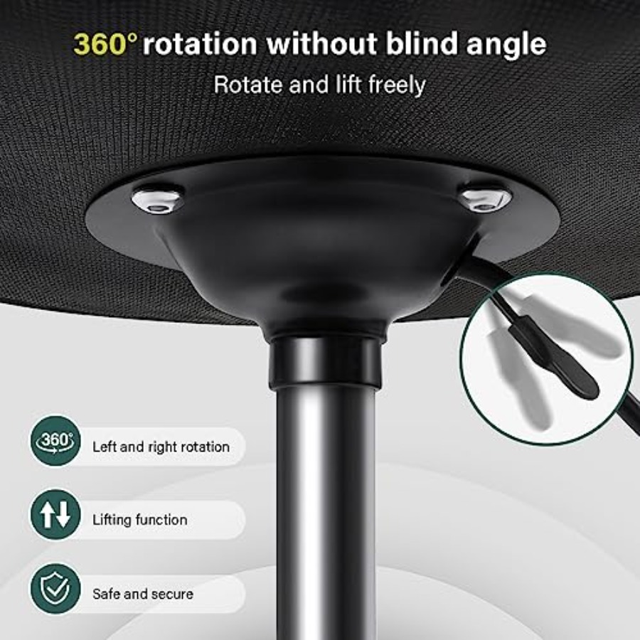 Square Swivel Stool with Wheel – обзор и цена Spa&Wellness Earth City Шелепиха