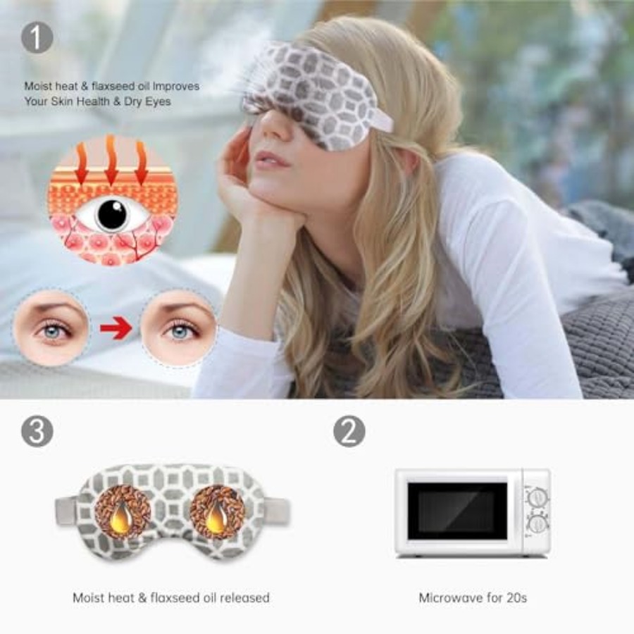 2 in 1 Heated/Ice Eye Mask Moi – обзор и цена Eye Mask Heated