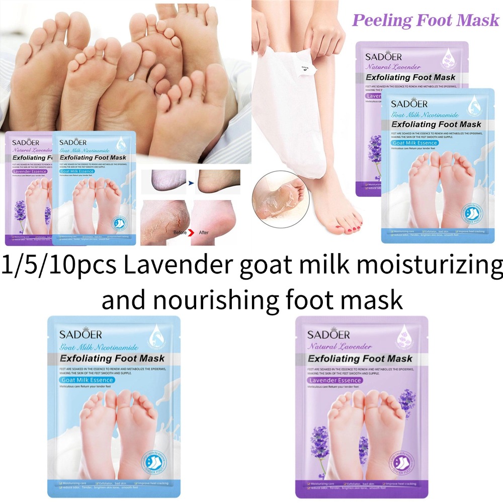 1/5/10pcs SADOER Lavender Foot – обзор и цена Foot Mask Peeling
