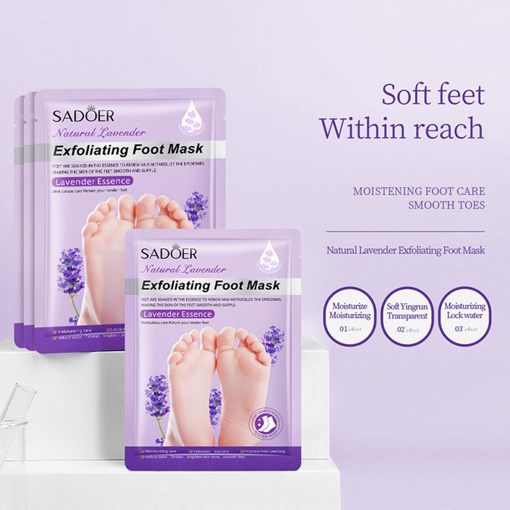 1/5/10pcs SADOER Lavender Foot – обзор и цена Foot Mask Peeling