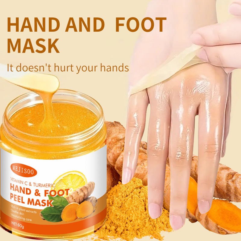Vitamin C & Turmeric Hand & Fo – обзор и цена Foot Mask Peeling
