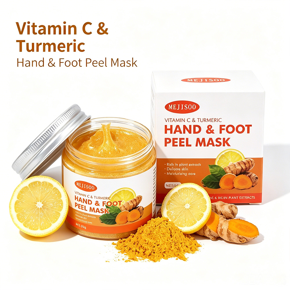 Vitamin C & Turmeric Hand & Fo – обзор и цена Foot Mask Peeling