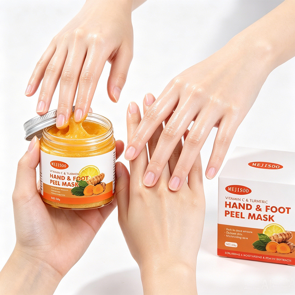 Vitamin C & Turmeric Hand & Fo – обзор и цена Foot Mask Peeling