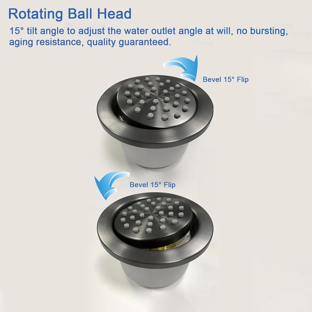 Adjustable Wall-Mounted Round  – обзор и цена Spa&Wellness Earth City Шелепиха
