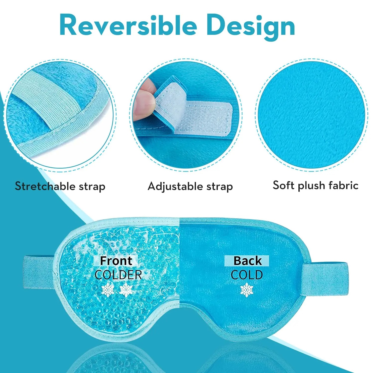 New Gel Eye Mask Hot & Cold Co – обзор и цена Eye Mask Heated