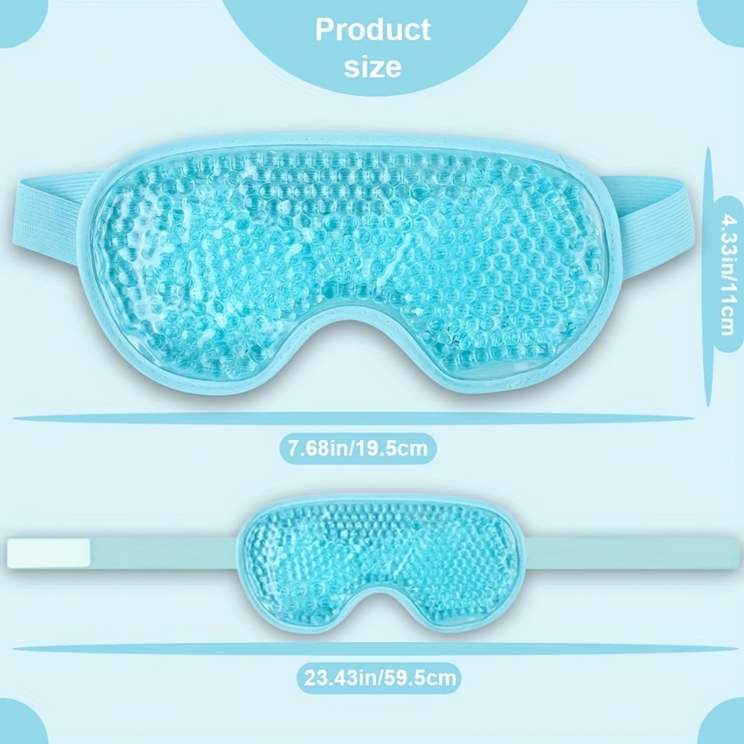New Gel Eye Mask Hot & Cold Co – обзор и цена Eye Mask Heated