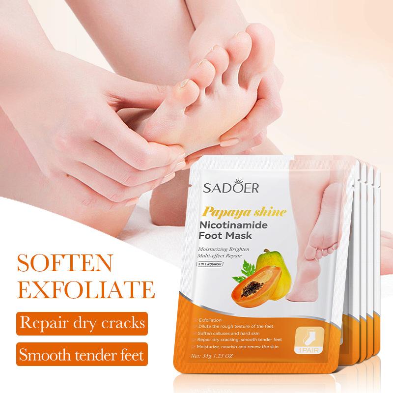 1 Pairs SADOER Fruits Foot Mas – обзор и цена Foot Mask Peeling