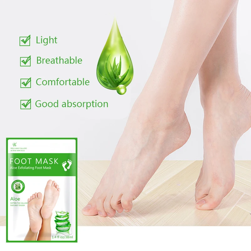 Feet Exfoliating Foot Masks Pe – обзор и цена Foot Mask Peeling