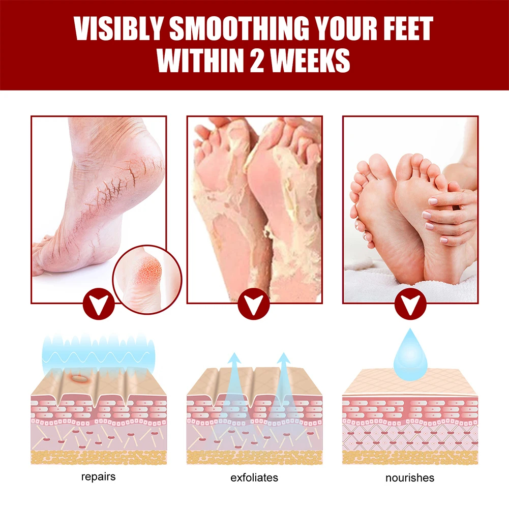 5/2/1 Pairs Foot Mask Fruit Ac – обзор и цена Foot Mask Peeling