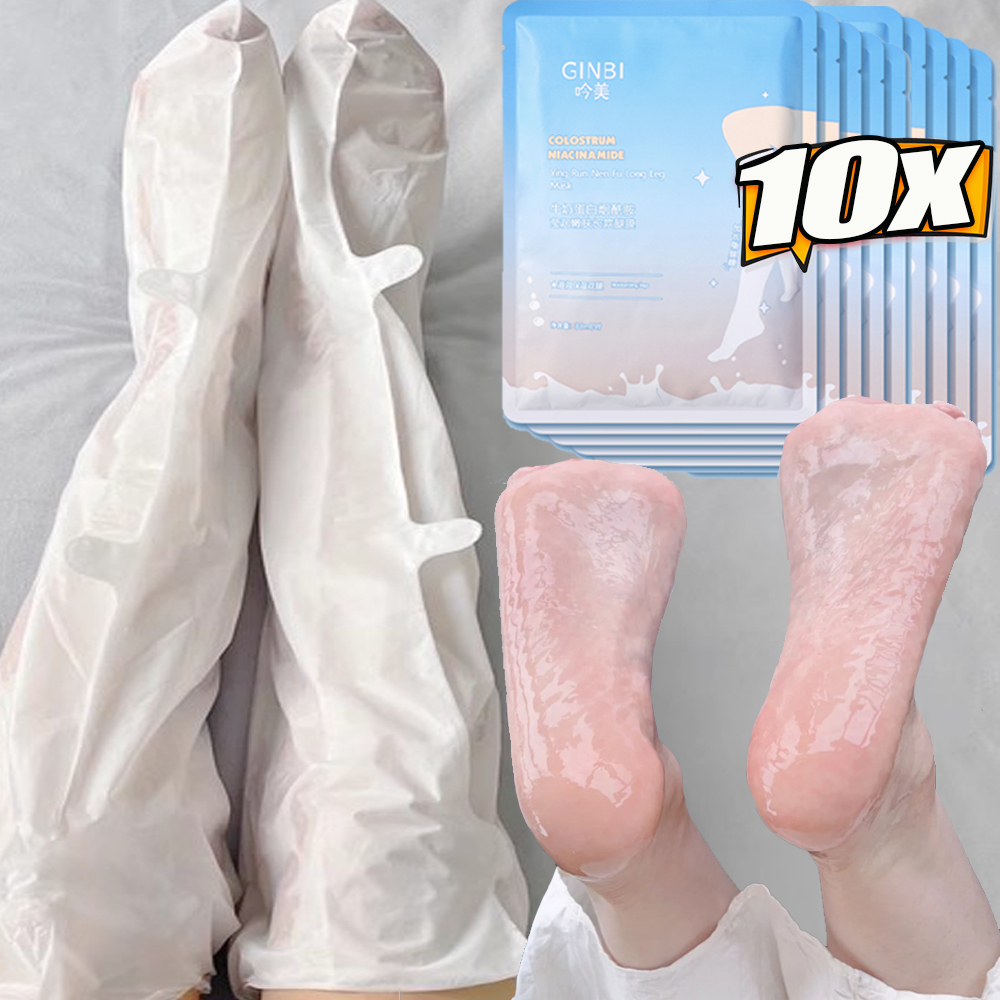 10pcs Milk Moisturizing Leg Fo – обзор и цена Foot Mask Peeling